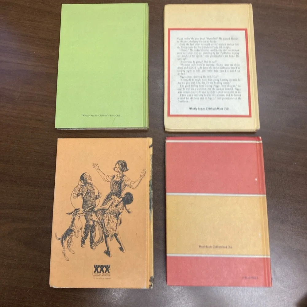 Vintage Hardcover Weekly Reader‎ Children's Books Bundle - Lot Of 4